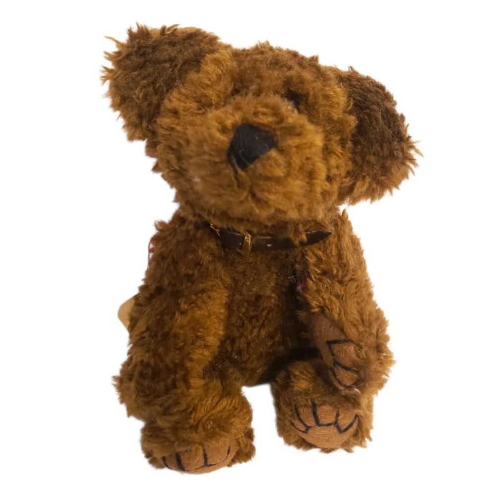 Boyds Bears Everest 1994-96 9" Plush Jointed Bear Studded Collar Artisan Series